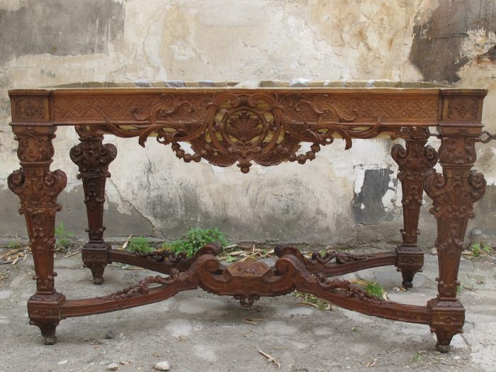 Console avant restauration